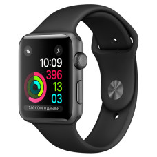 Смарт-часы Apple Watch S1 Sport 42mm Sp.Grey Al/Black (MP032RU/A) Смарт-часы Apple Watch S1 Sport 42mm Sp.Grey Al/Black (MP032RU/A)