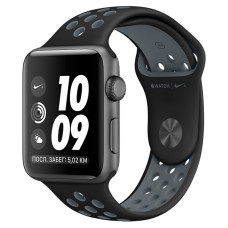 Смарт-часы Apple Watch Nike+ 42mm Sp.Grey Al /CoolGrey (MNYY2RU/A) Смарт-часы Apple Watch Nike+ 42mm Sp.Grey Al /CoolGrey (MNYY2RU/A)