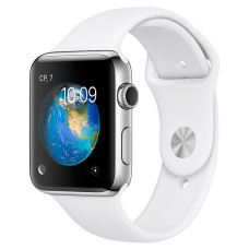 Смарт-часы Apple Watch S2 Sport 38mm St.Steel/White (MNP42RU/A) Смарт-часы Apple Watch S2 Sport 38mm St.Steel/White (MNP42RU/A)